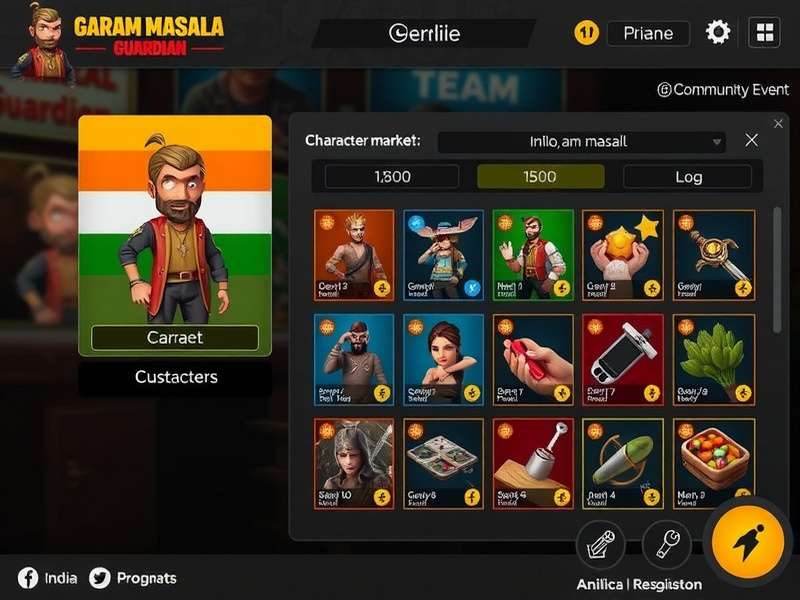Garam Masala Guardian community event screenshot